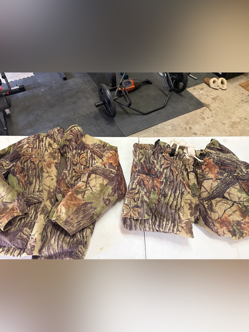 Carhartt Camouflage Cargo Shorts - Brown/Green